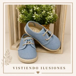 Blucher Lino Índigo 