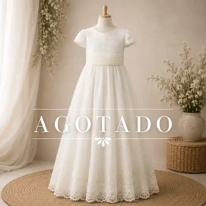 Vestido Comunión Outlet Crudo