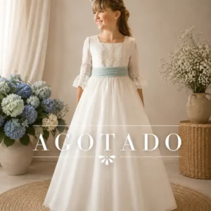 Vestido Comunión Outlet De-Blanco