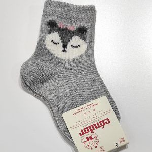 Calcetines Zorrito Gris CÓNDOR