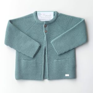 Chaqueta Punto Bobo Verde-Viejo