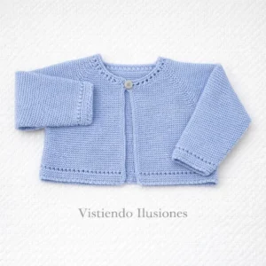 Chaqueta Torera Bebé Azul-Nube
