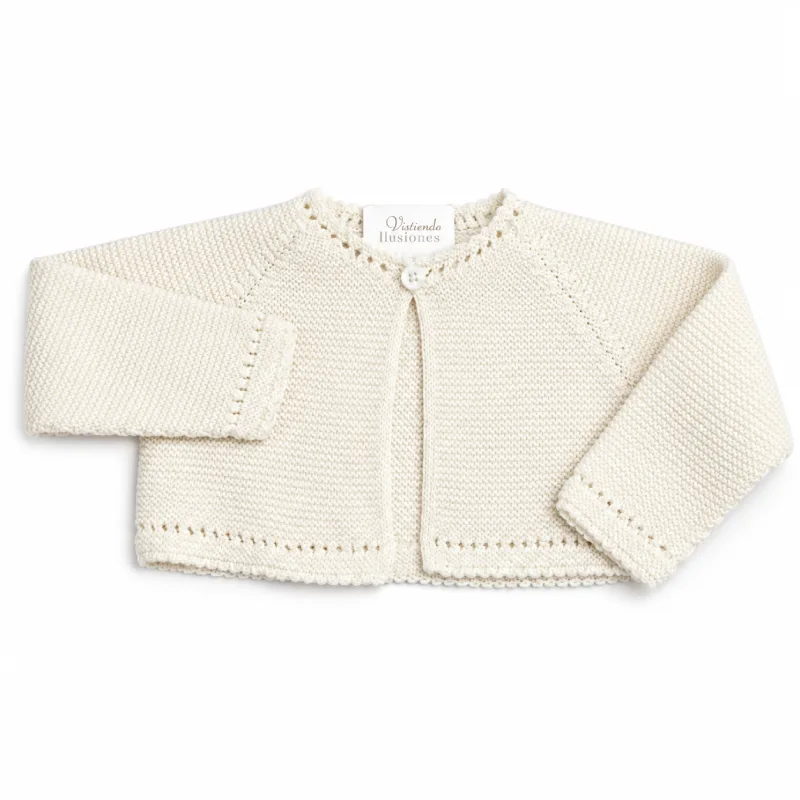 Chaqueta Torera Bebé Beige