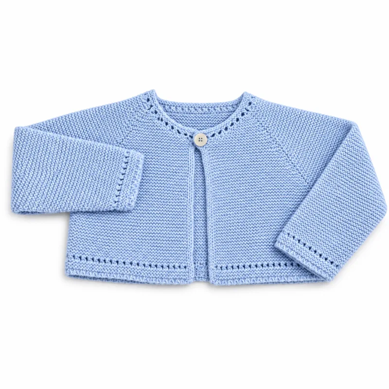 Chaqueta Torera Bebé Azul-Nube