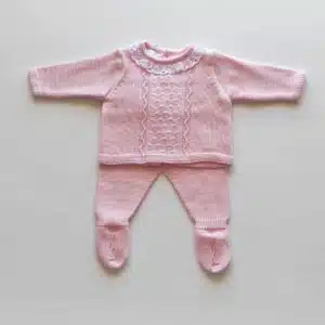 Conjunto Primera-Puesta 2.Piezas Rosa