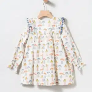 Vestido Niña Muñecas Azulón