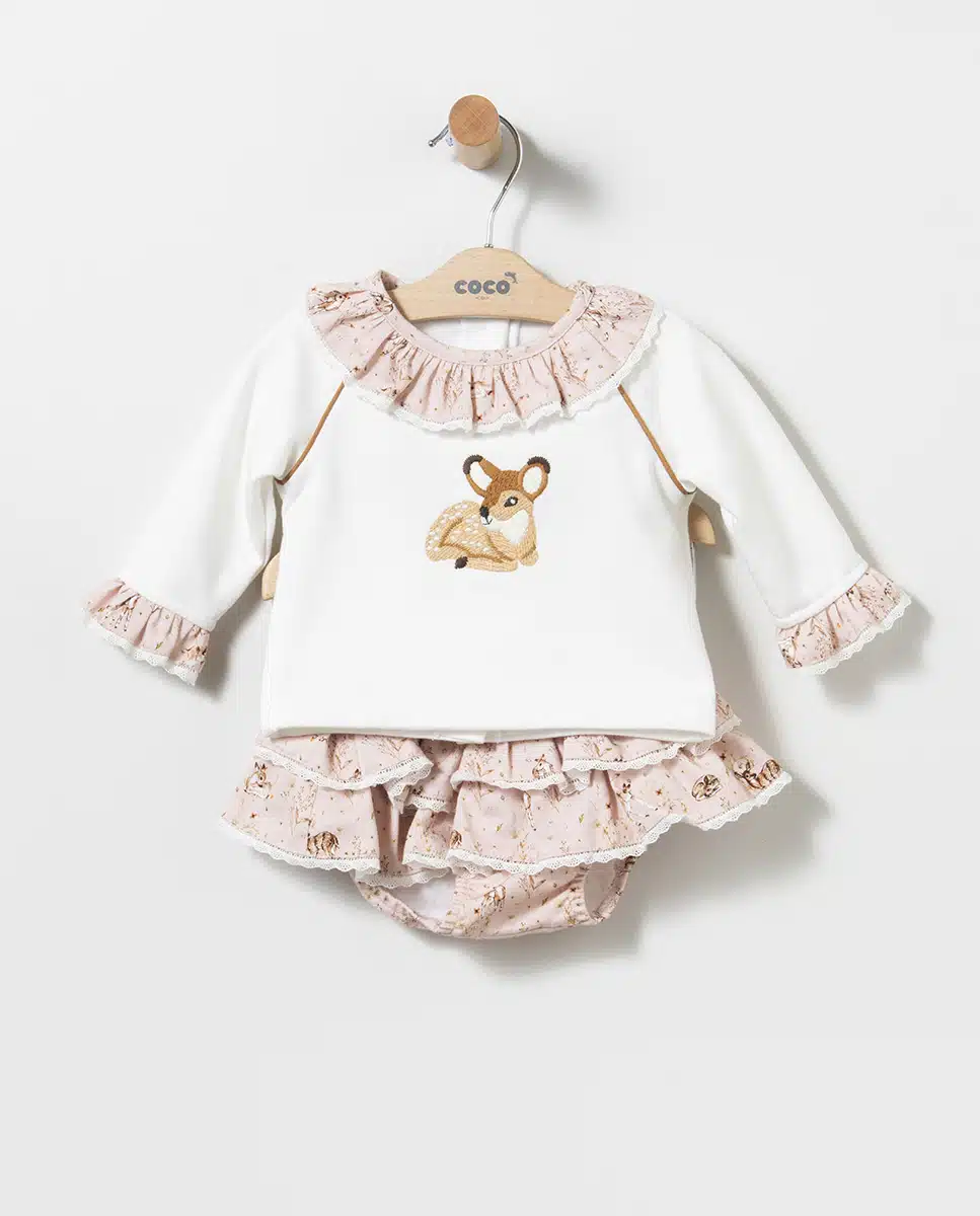 Conjunto Bebé Niña Bambi