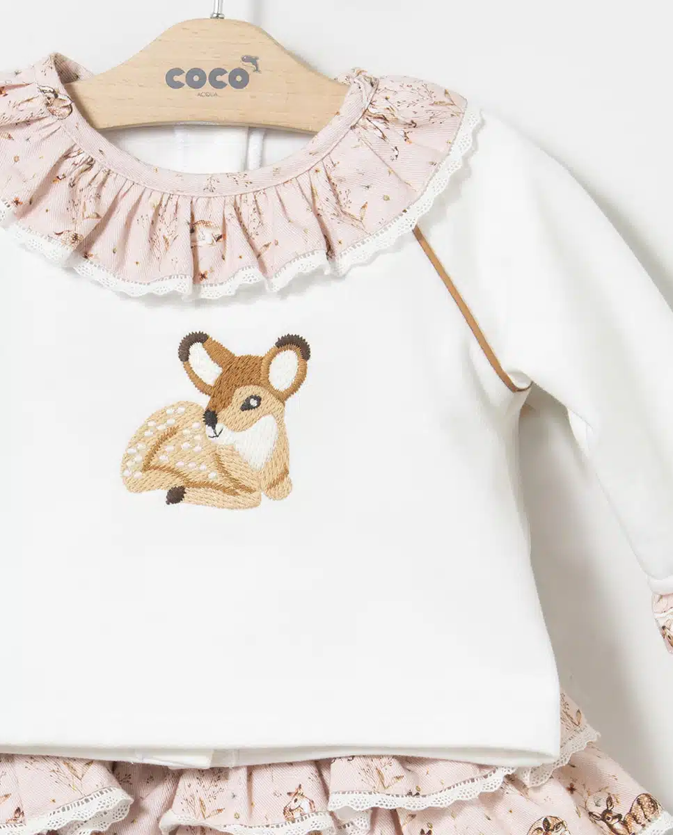 Conjunto Bebé Niña Bambi
