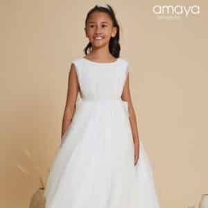 Vestido-Comunión Amaya 2025 Modelo-617007SM