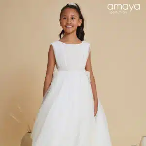 Vestido-Comunión Amaya 2025 Modelo-617007SM