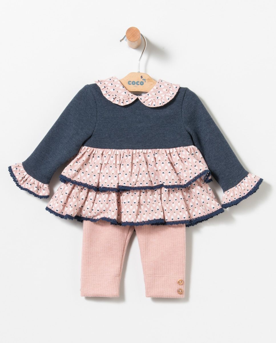 Conjunto niña bebé 80450