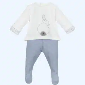 Conjunto primera-puesta Conejito-Azul