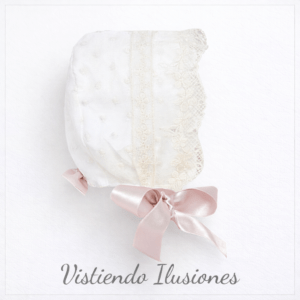 Capota Bebé Bautizo 190012G-Rosa