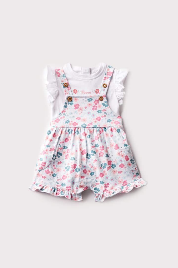 Peto bebé Niña Florecitas
