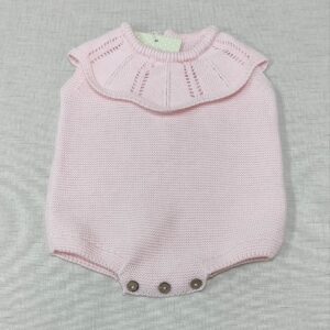 Ranita Cuello Volante Rosa-Mandarina