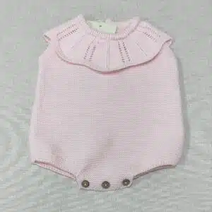 Ranita Cuello Volante Rosa-Mandarina