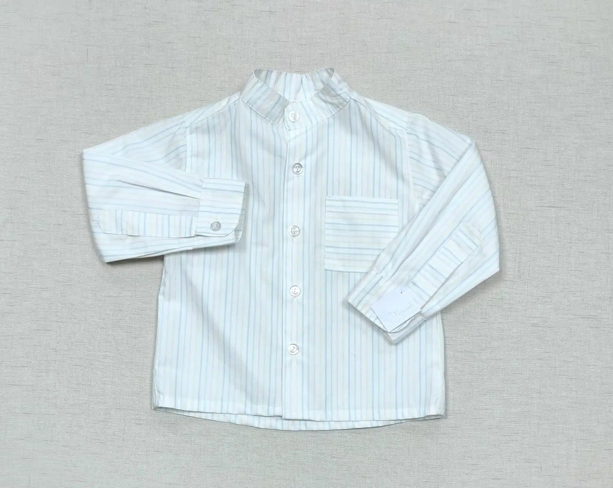 Camisa Mao Rayas Pastel