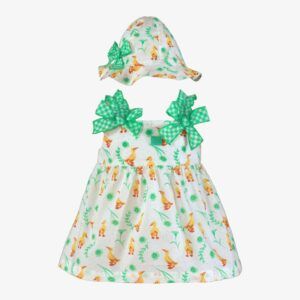 Vestido gorrito Bebé "PATITOS"