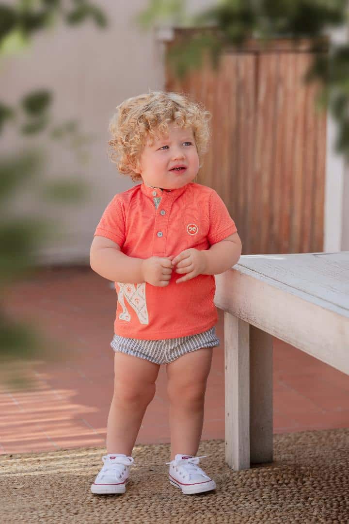 Pantalón bebé rayas