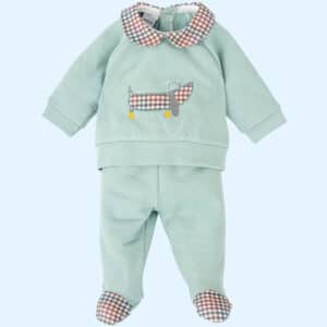 Conjunto cuello bebé FLORESTA