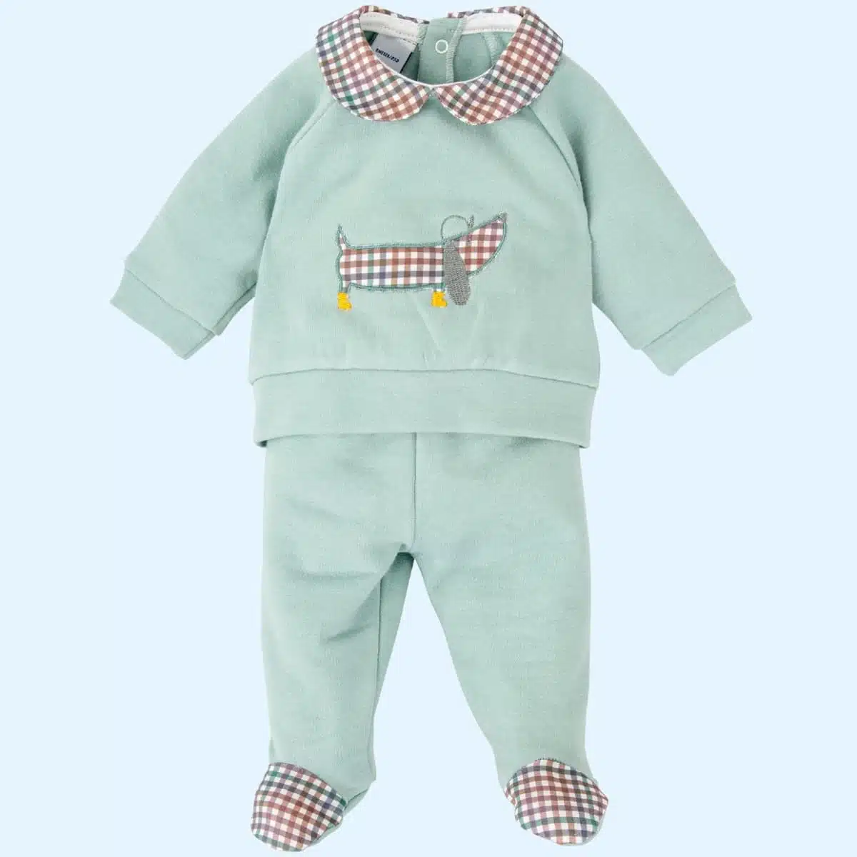 Conjunto cuello bebé FLORESTA