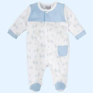 Pijama bebé SENDERO azul