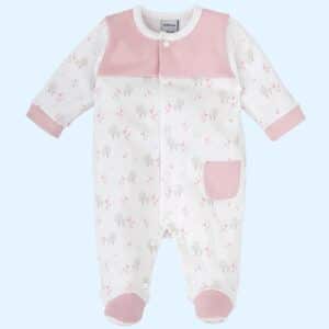 Pijama bebé SENDERO rosa
