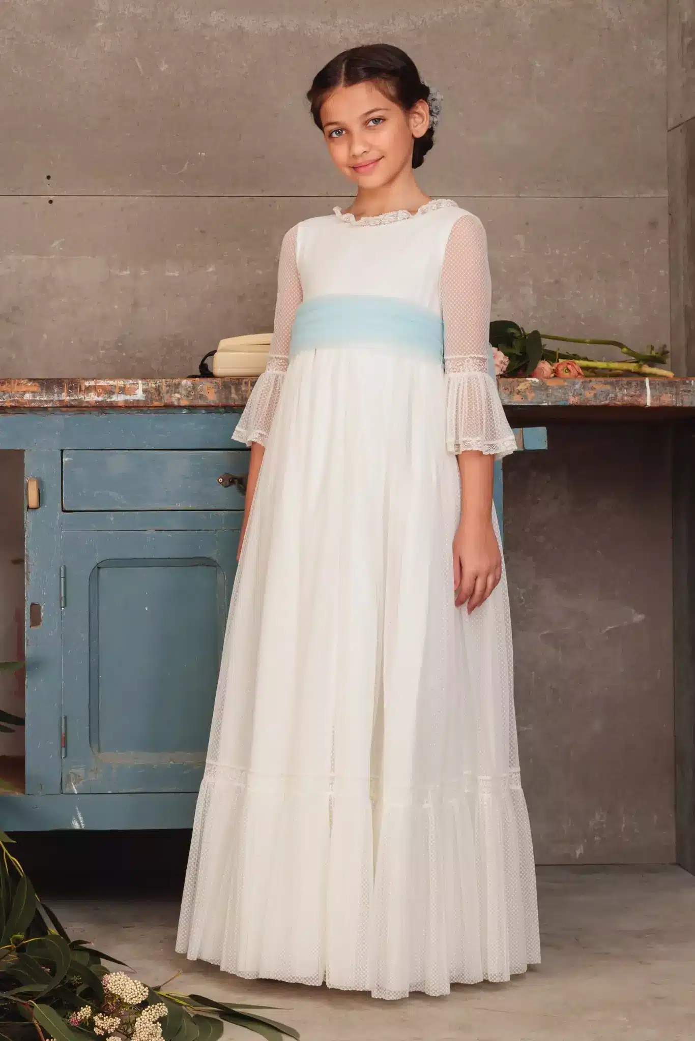 Vestido Comunión niña Liliam - Imagen 4
