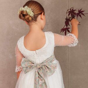Vestido Comunión niña Camila Flor de C (4)