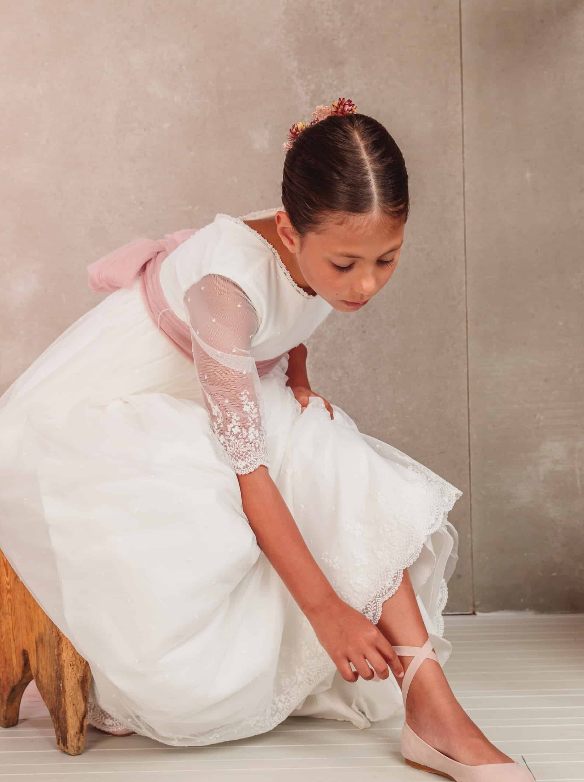 Vestido Comunión niña Leonor