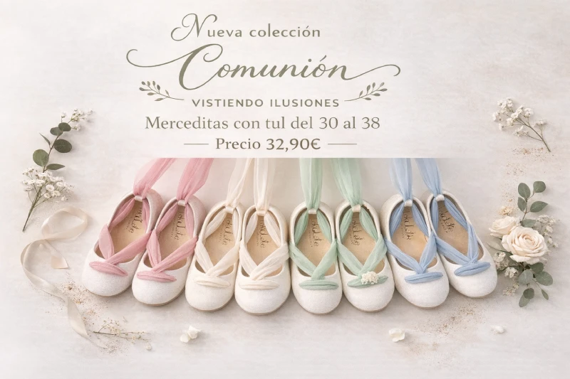 Merceditas Comunión con Tul