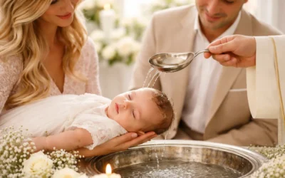 Ropa de bautizo para niño primavera verano