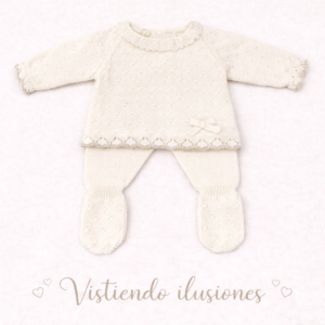 Conjunto Primera Puesta Trigo Beige