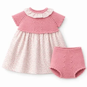 Vestido bebé niña MANAROLA maquillaje