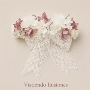Tocado Comunión 11203 Crudo