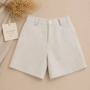 Pantalón Lino Niño Natural