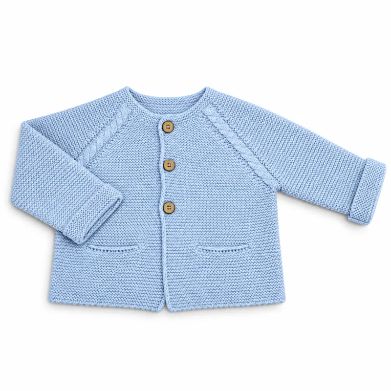 Chaqueta Bebé Algodón – Modelo 725-041 Azul