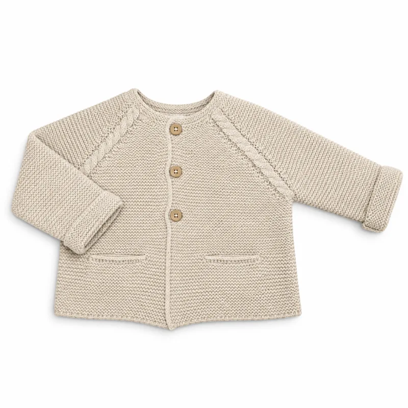 Chaqueta Bebé Algodón – Modelo 725-041 Tostado
